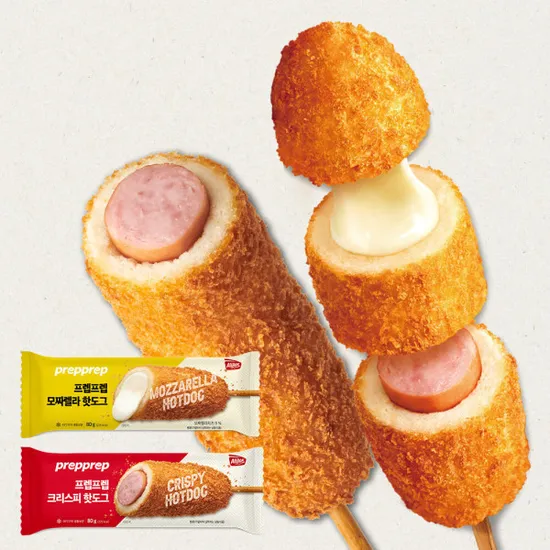 크리스피 핫도그 10팩 치즈핫도그 10팩