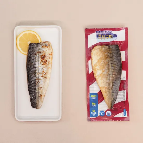 가시제거연구소 고등어밥상 노르웨이 순살 고등어 구이 70g 10개