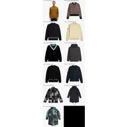 프레드페리 니트 가디건 점퍼 1종