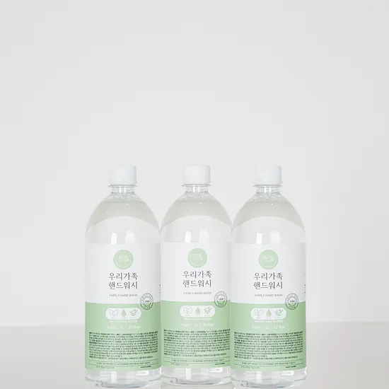 엄마랑아기랑 핸드워시 폼 1L 3개