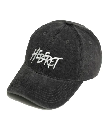 헤베렛 스케치 스톤 워시드 볼캡 차콜