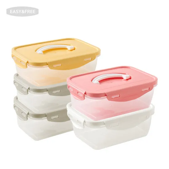 러블리락 원핸들 밀폐용기 1.4L 5개