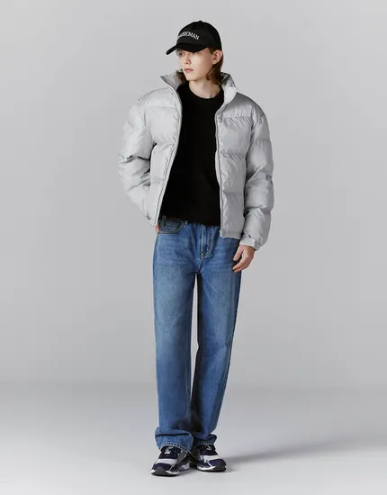 스트레이트핏 약기모 데님팬츠 2개