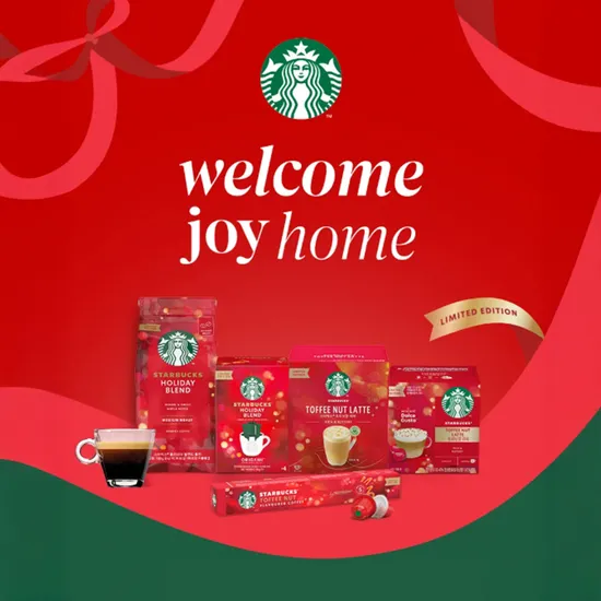 스타벅스 캡슐/원두/스틱/믹스 리미티드 에디션 홀리데이 머그 370ml 증정