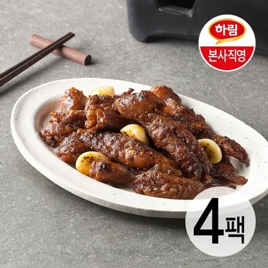 하림 직화 닭목살구이 200g 4팩