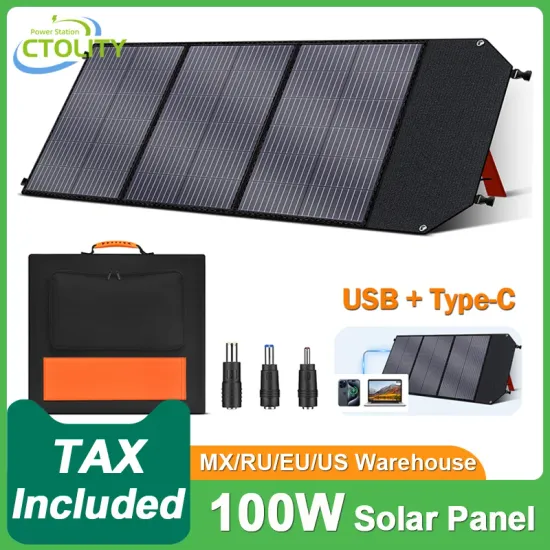 CTOLITY SP100 신형 100W 휴대용 접이식 태양광패널
