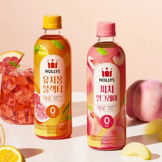 할리스 제로 블렌딩티 500ml 2종 24개 14264원