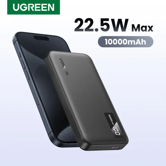 UGREEN 휴대용 보조배터리 10000mAh