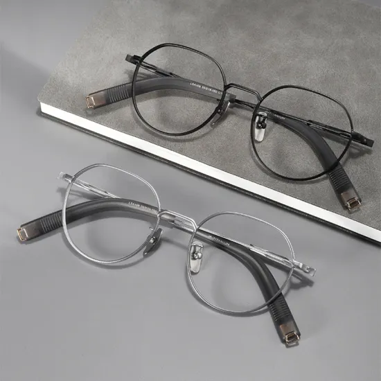 ZENOTTIC 2025 패션/레트로 클립 온 선글라스 $10.76 덴마크 럭셔리 브랜드 순수 티타늄 안경 $8.59