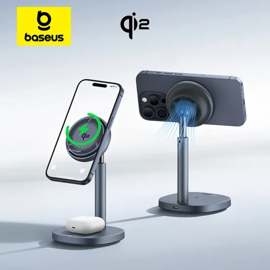 베이스어스 qi2 쿨링 무선충전기