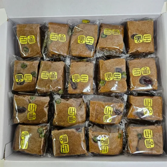 통도 찰보리찜빵 찰보리떡 30개입 50개입