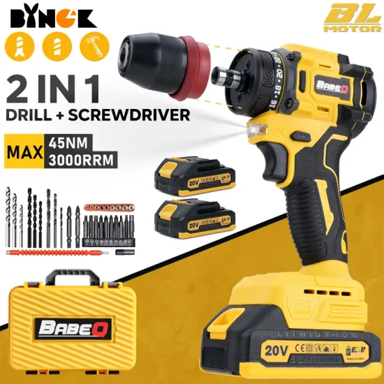 브러시리스 전기 드릴 세트 $20.50, Edifier 무선 헤드폰 $56.58, Essager 무선 보조 배터리 $12.62