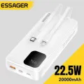 Essager 휴대용 충전 보조배터리 10000mAh 22.5w