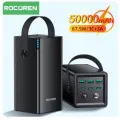 Rocoren 고속 충전 보조배터리 50000mAh 67.5W 3A+3C