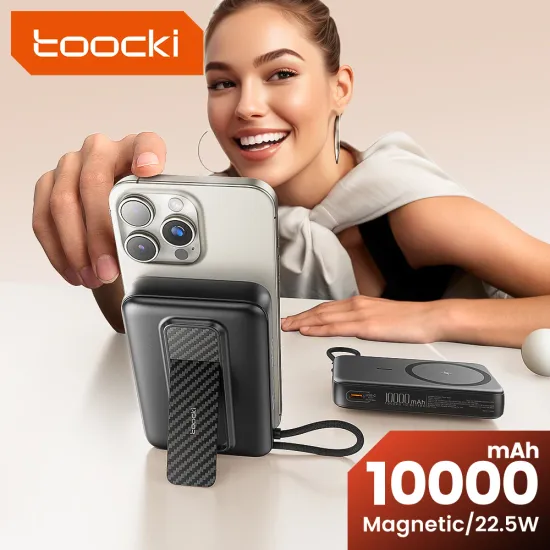 Tooki 10000mAh 15W/22W 마그네틱 무선 보조배터리