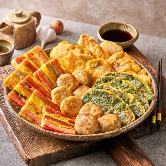 한정식 수제 모듬전 추석 음식