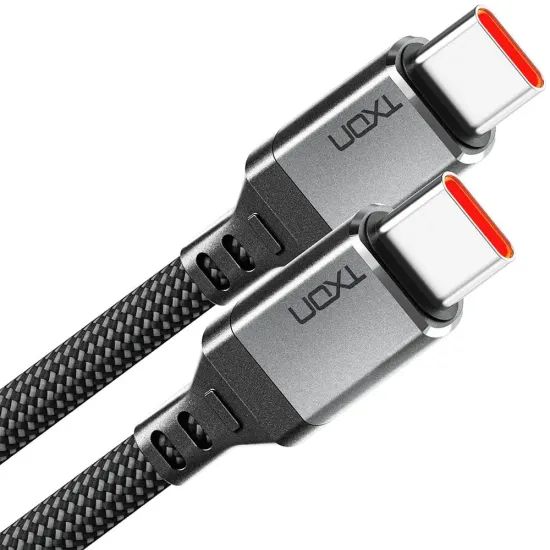 TXON USB C to C 타입 갤럭시 아이폰 초고속 충전 케이블 0.2m