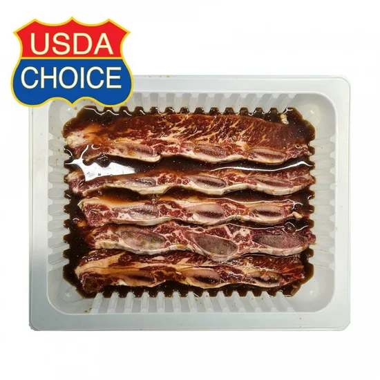 프리미엄 양념 LA 소갈비 200g