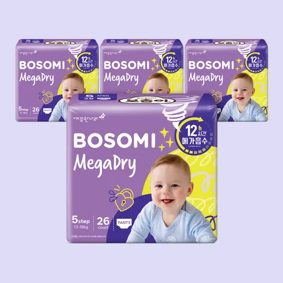 보솜이 메가드라이 특대형 26개입x4팩 21,935원