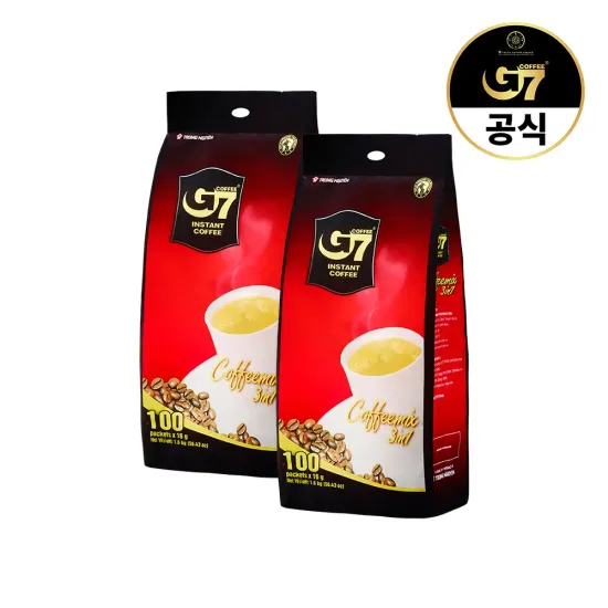 G7 베트남 커피 퓨어블랙 2g x 300개