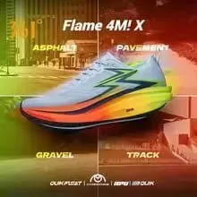 361도 FLAME 4.0 $58.75, Xtep 2000Km 3.0 $42.62, LiNing SOFT Go2 $19.44