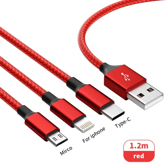 레드 고속 충전 USB 케이블 C타입 USB 마이크로 멀티 포트 외 다양