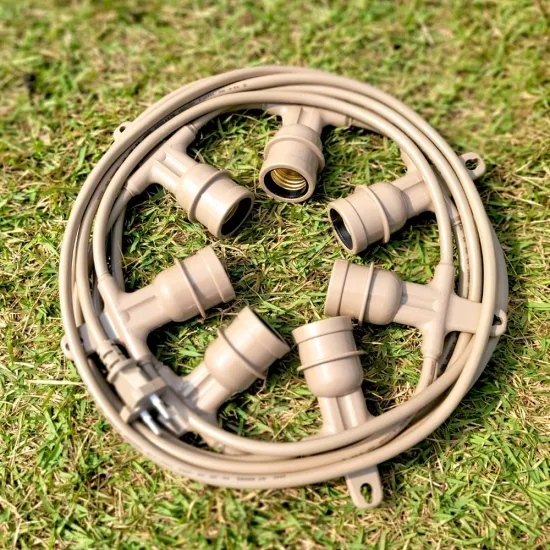 밀리터리 감성 캠핑 전기연장선 1+1 4000W 1구 고용량 전기 연장선