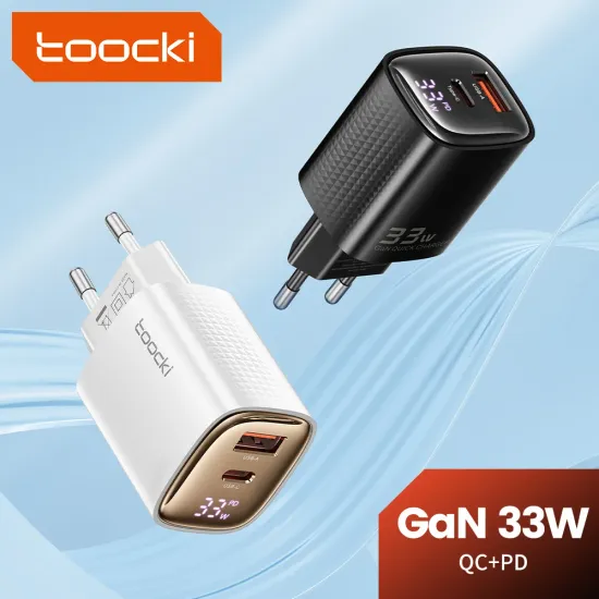 Toocki 한국플러그 GaN USB 충전기 33W