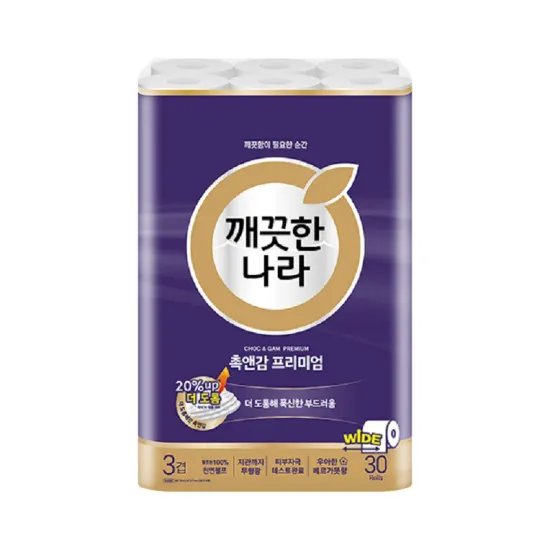 깨끗한나라 곽티슈 250매 3입