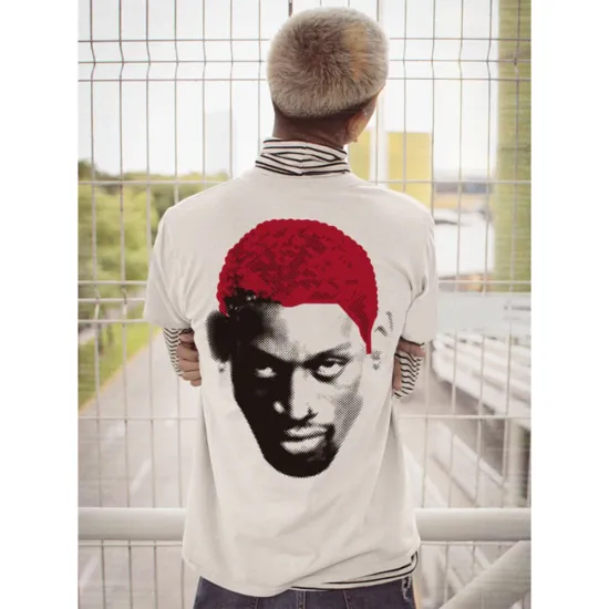 데니스 로드맨 반팔티 순면 17수 NBA 농구 티셔츠