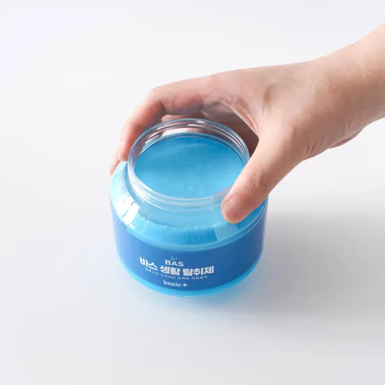 BAS 탈취제 컴팩트 140g 코튼향 2개 레토 벽시계