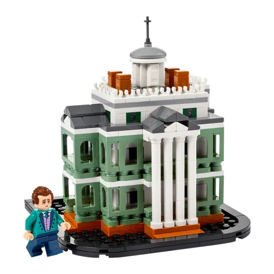 마법 영화 성 마이크로 블록 스트리트 뷰 건축물 MOC