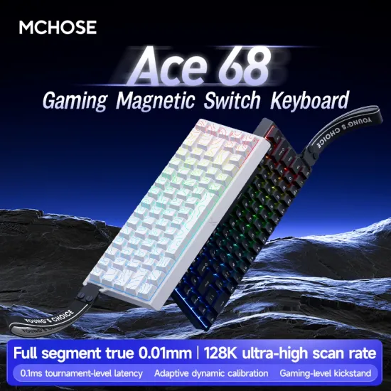 Xbox용 8BitDo Ultimate MCHOSE Ace 60 Pro키보드 QCY이어폰