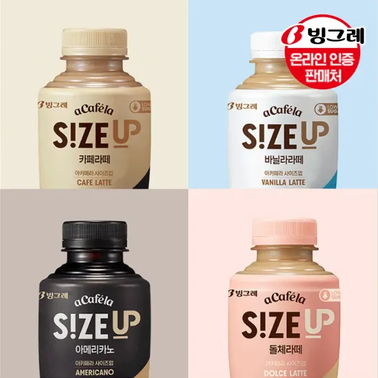 빙그레 아카페라 사이즈업 350ml 20펫 20펫