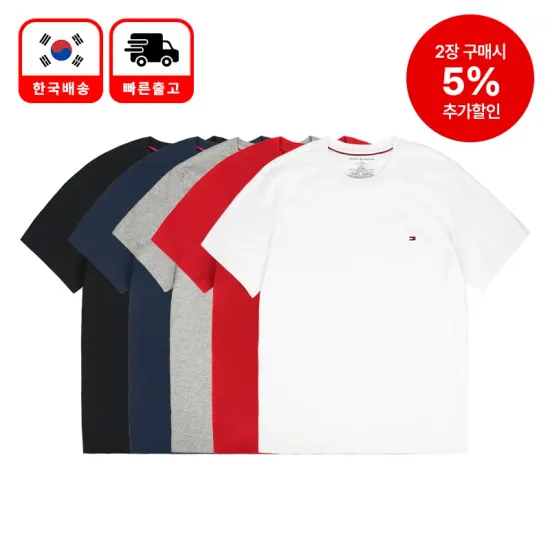 타미힐피거 반팔티셔츠 남녀공용