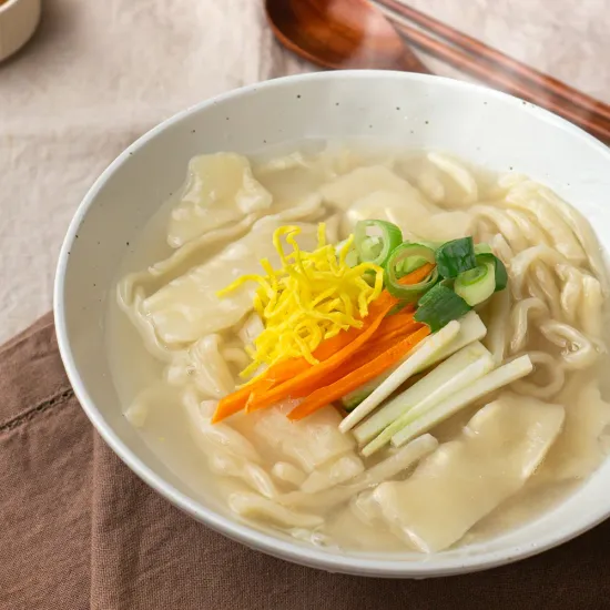 칼제비 400g 2봉 스프 4개 야채블럭 4개