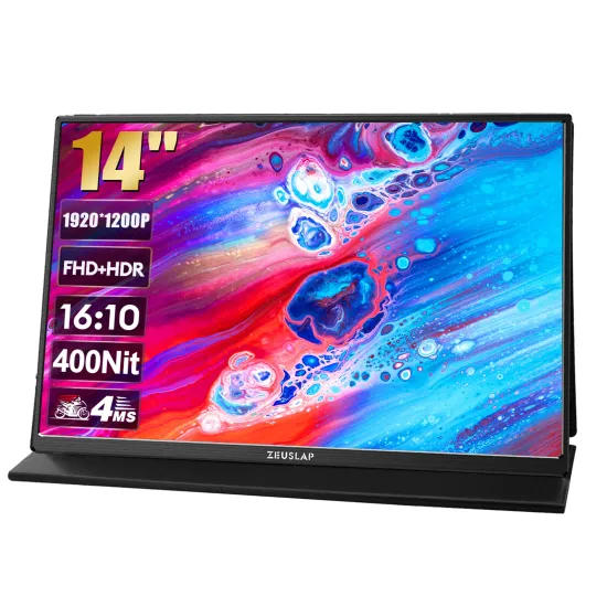 ZSUS 10.5인치 ZEUSLAP 18.5인치 16인치 2.5K 144hz 터치