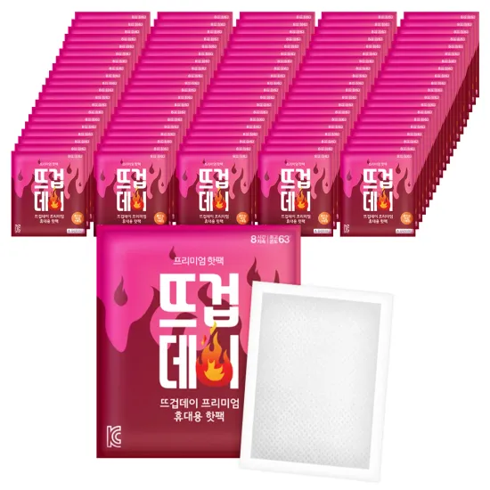 뜨겁데이 흔드는 핫팩 45g 100매