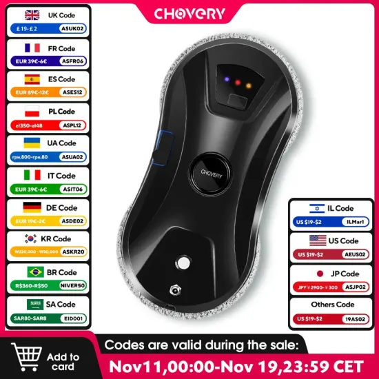 Sobergo 스마트 윈도우 로봇 청소기 3세대