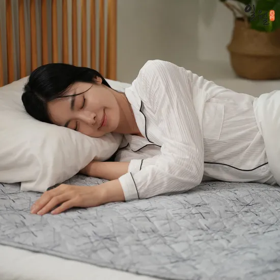 일월 피치터치 워셔블 카본 전기매트 싱글 더블