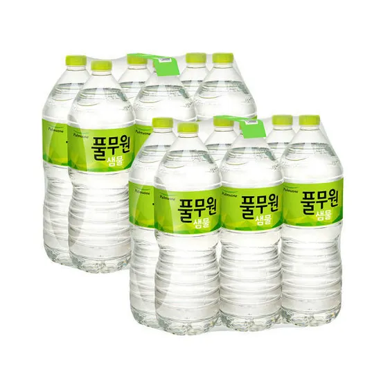 풀무원 생수 2리터 30병 10960 원 무배