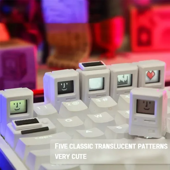 레트로 매킨토시 스타일 키캡