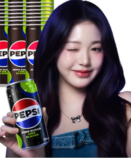 펩시제로 라임 210ml 60캔 (30캔 2박스)