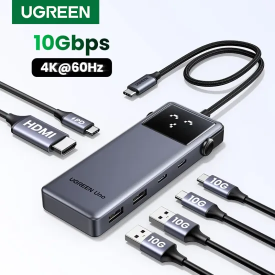 UGREEN Uno USB C 허브 5 in 1