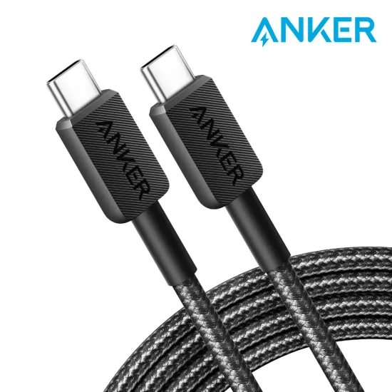 앤커 322 USB-C to USB-C 케이블 180cm 블랙