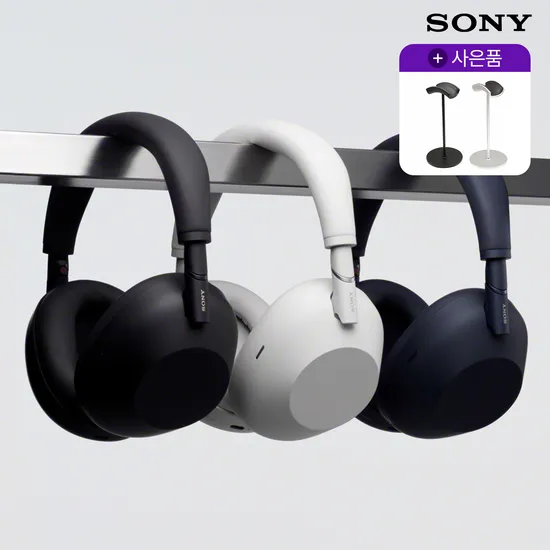 소니 무선 노이즈캔슬링 헤드폰 WH-1000XM6