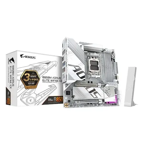 GIGABYTE B850M AORUS ELITE WIFI6E ICE