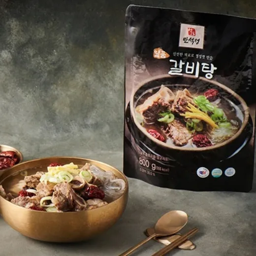 만석정 일품갈비탕 800g X 6팩