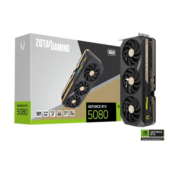 ZOTAC GAMING 지포스 RTX 5080 SOLID 16GB GDDR7