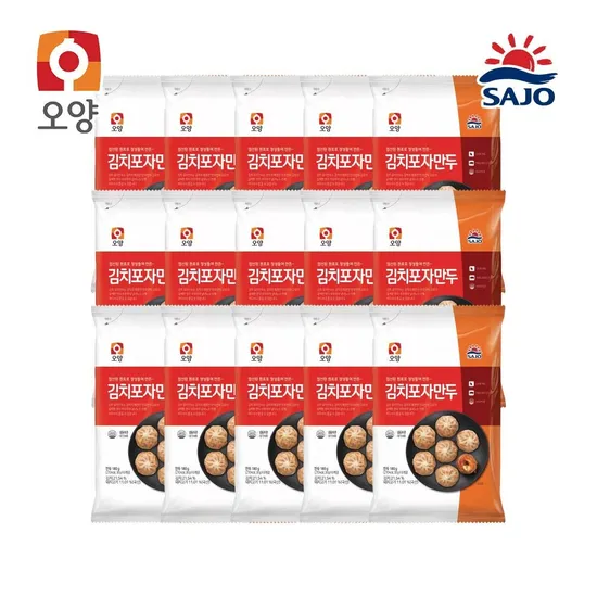 사조 김치포자만두 180g x 15개
